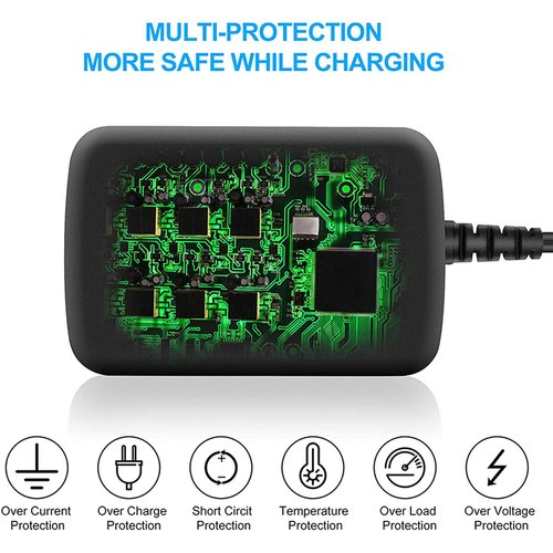 BestCH AC/DC Adapter for Entourage Pocket Edge 2.0 Dualbook eReader Dual Tablet Power Supply Cord Cable Charger Input: 100-240 VAC 50/60Hz Worldwide Voltage Use PSU