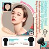 XMXueMei Mushroom Head Air Cushion CC Cream Foundation Set,Includes Full Coverage Foundation,Moisturizing BB Cream,Waterproof Loose Setting Powder,Black Petal Brush and Pink Makeup Sponge