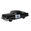 1955 Century California Highway Patrol (CHP) Black 1/87 (HO) Scale Diecast Model Car by Oxford 87BC55003