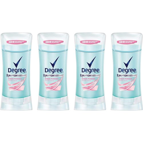 Degree Wmns Inv Sld Sheer Size 2.6z Degree Women'S Motion Sense Invisible Solid Sheer Powder 2.6z