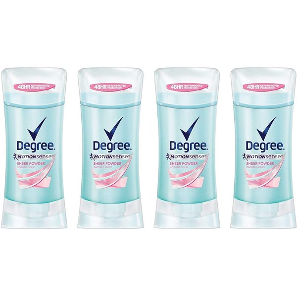 Degree Wmns Inv Sld Sheer Size 2.6z Degree Women'S Motion Sense Invisible Solid Sheer Powder 2.6z
