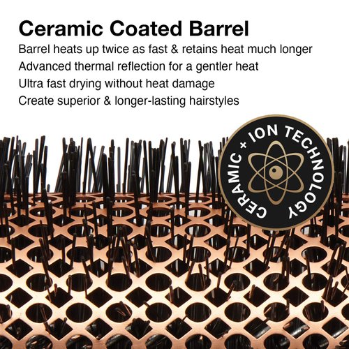 Olivia Garden Heat Pro Round Thermal Hair Brush, HP-62, 2 3/4"