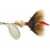 Mepp's Aglia Dressed Treble Fishing Lure, 1/12-Ounce, Silver/Brown Tail (B0ST S-BR)