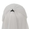 Dai Cloud White Straight Wigs for Men Halloween Costume Wig Long White Straight Male Hair Cosplay Anime Wig for Party