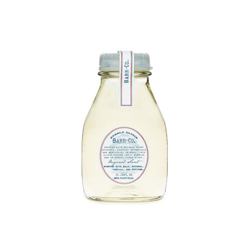 Barr-Co. Original Scent Bubble Bath Elixir, Vanilla Coconut Bath Soap with Oatmeal and Vetiver, Relaxing Bath Products for Women & Men, Natural Bath Soak, 16 fl oz