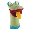 Cate & Levi Frog Hand Puppet with Moveable Mouth