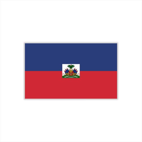 Womaha 30 Temporary Haiti Flag Tattoos Fans Face Tattoo Stickers for Adults Kids Group Activity Props