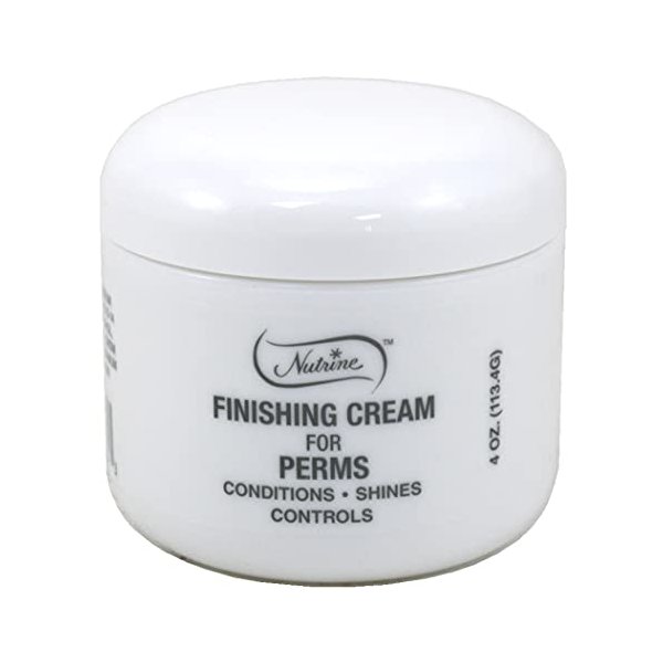 Nutrine Satin Finishing Cream For Perms, 4 Ounce