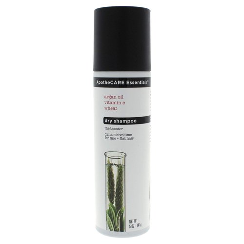 ApotheCARE Essentials The Booster Volumizing Dry Shampoo, Argan Oil, Vitamin E, Wheat, 5 oz