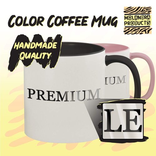 Molandra Products Go Cruelty-Free - 11oz Ceramic Colored Inside & Handle Coffee Mug, Orange