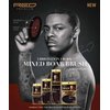 Red Premium X Bow Wow Medium Hard Hair Brush for Men 360 Wave Brush 2 Bristles In 1 Mixed Boar Brush (Wave Brush)