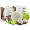 Solid Shampoo Bar And Conditioner Effect Hair Soap – 12 Pack Natural Shampoo Bars For Hair With Plant Based Essential Oils And Eco Friendly Zero Waste Biodegradable Packaging (Coconut Pack Of 12)