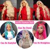 Sharimo 30 Inch 613 Lace Front Wig Human Hair Blonde Wigs Human Hair 613 13x6 Lace Front Wig Human Hair for Women 200% Density 613 Body Wave HD Lace Frontal Wig Glueless Wigs Human Hair Pre Plucked