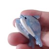 Mini Dolphin Hair Clip,Acetate Claw Clips,Hair Clips for Women,Pack of 2