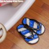 Blue 1/12 Miniature Beach Flip Flops Dollhouse Decoration Accessories, Dollhouse Décor, Dollhouse Accessories, Ornamental