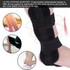 ZJchao Ankle Support, Stirrup Ankle Splint Breathable Foot Drop Orthosis Ankle Brace Support Protection Sprain Splint Arthritis Recovery Osteoarthritis Achilles Tenosynovitis and Plantar Fasciitis(M)
