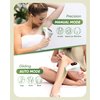 XSOUL At-Home IPL Hair Removal for Women and Men Permanent Hair Removal 999,999 Flashes Painless Hair Remover on Armpits Back Legs Arms Face Bikini Line, Corded