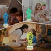 Lampeez Angel Lights Kids 3D Night Light Optical Illusion Lamp with 16 Colors Remote Control Changing Birthday Xmas Guardian Angel Gifts Idea for Boys and Girls