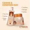 ETNIKER Deep Conditioning Mask | Afro-textured, Curly &amp; Wavy hair | Detangle, Soften &amp; Moisturize | Coconut Oil, Shea Butter &amp; Monoi Oil | Free from Salt, Sulfates, and Parabens | Size: 10.5oz (300g)