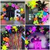 147pcs Neon Balloon Arch Kit, Neon Party Decorations with Yellow Hot Pink Lime Green Orange Blue Neon Balloons for Back to 80S 90S Glow in the Dark Birthday Decorations