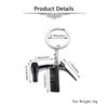 Jovivi 3 In 1 Fashion Hairdresser Hair Dryer,Scissor,Comb Charm Pendant Keychain/Necklace - Perfect Salon Owner,or Hair Stylist Gift