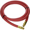 GoodYear 6' x 3/8" Lead-In Rubber Air Hose,Red