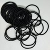Generic KESAKISSPIE Elastic Black Hair Ties – Stretchable Rubber Bands for Girls and Women (Black)