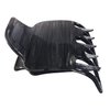 Parcelona French Paw Grey Black Streaks Wide Side Slide In Jaw Yoga Hair Claw Clip