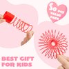 JOYIN 30 Packs Valentine’s Day Party Favors, Multi-Color Heart Coil Springs Toys, Stress Relief Fidget Toys for Kids Classroom Exchange, School Prize and Goodie Bag Stuffers
