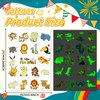 EMOME Glow Tattoos for Kids, Fake Tattoos Stickers for Boys and Girls, Luminous In The Dark Temporary Tattoos Kids, Children Glow Birthday Party Supplies Goodie Bags Stuffers (Various)