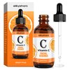 SilkyShark Vitamin C Facial Essence (1 Fl, Oz), Antiaging Serum & Eye Serum with Vitamin C, Hyaluronic Acid, Vitamin E Serum, Radiance Serum, Boosts Skin Collagen