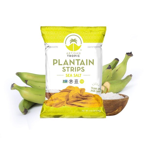 Artisan Tropic Sea Salt Plantain Chips, 4.5 OZ