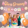 KatchOn, Cute Two Groovy Banner - 10 Feet, No DIY | Two Groovy Party Decorations | 2 Groovy Birthday Banner, Two Groovy Birthday Decorations | Hippie Party Decor, 2 Groovy Birthday Party Decorations