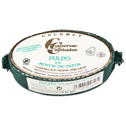 CONSERVAS DE CAMBADOS Octopus In Olive Oil, 111 GR