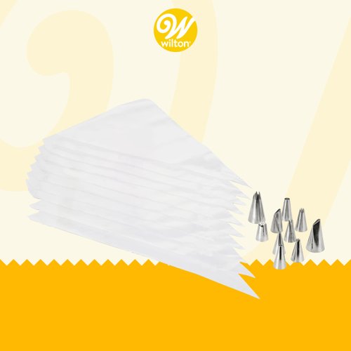 Wilton Beginning Buttercream Decorating Set, 20-Piece Cake Decorating Kit