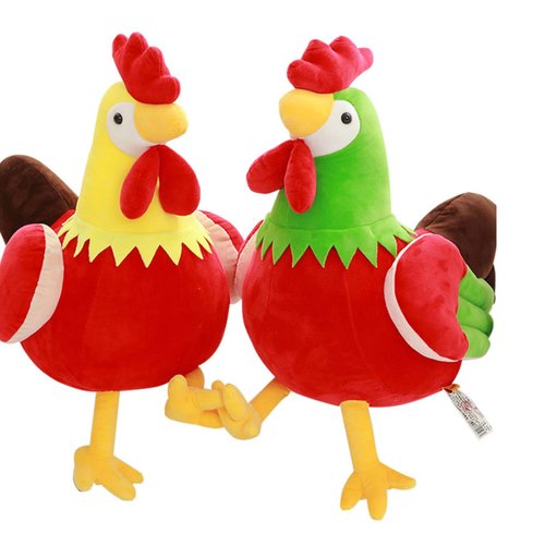 XIYUAN 11.8 Inch Chicken Stuffed Plush，Chicken Plush Stuffed Animal Toy ，Cute Rooster Plushie Pillow Toy Gifts