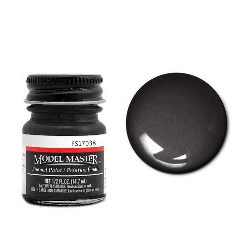 Testor Corp. Gloss Black Enamel Paint .5 oz bottle FS17038