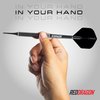 RED DRAGON Pegasus Soft TIP Darts Set - 18 Gram - Black Stems and Black Flights