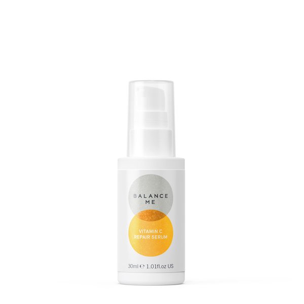 Balance Me Vitamin C Repair Serum, With Hyaluronic Acid, Reduce Age Spots & Hyperpigmentation, Anti-Ageing & Hydrating Face Serum – 100% Natural, Vegan & Cruelty Free, Made in UK, 1.01 Fl Oz