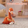 CUDDLE CORNER 12" Plush Flamingo Stuffed Animals Flamingo Plush Animal Toys Soft Plush Toy for Kids Adults
