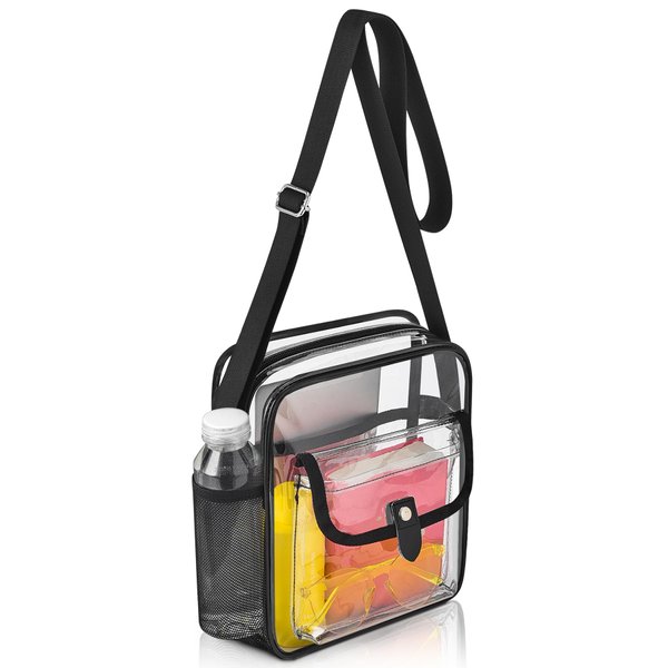 SPODEARS Clear Bag Stadium Approved 12x6x12 Clear Purses for Women Stadium Clear Bags for Concerts, Small Clear Tote Bag Festival Bag