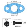 PTNHZ AN4 Turbo Oil Feed Inlet Flange Adapter Kit w/Gasket For T3 T4 T04 T04B T04E