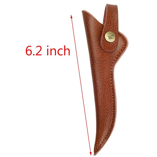 PERFEHAIR Stylist Scissors Pouch Holder Holster, Leather Barber Hair Shears Bag (Pack of 2)