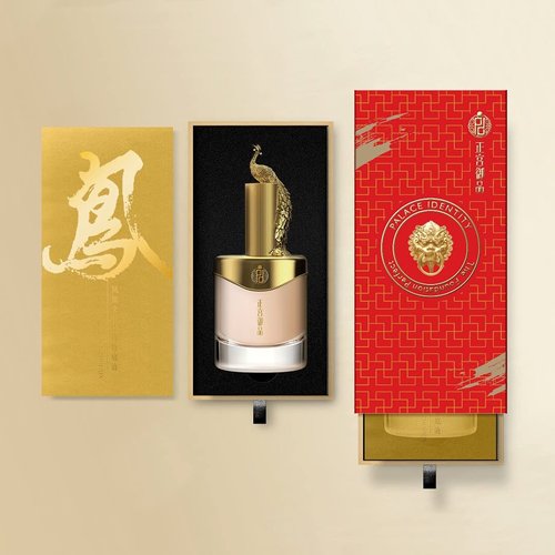 PALACE IDENTITY Super Stay Full Coverage Liquid Foundation Makeup，Perfect Matte Liquid Foundation，0.7 oz,Oil-Free Foundation (C01# Icory White)