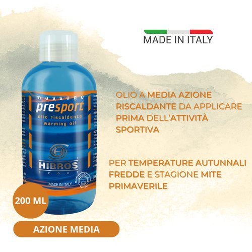 HIBROS PreSport Warming Oil, 200ml