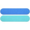 25pcs - PANA Mini Double-Sided Emery Nail File for Manicure, Pedicure, Natural, and Acrylic Nails - Blue/Light Blue (Grit 180/240)