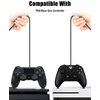 2 Pack 10FT PS4 Controller Charger Charging Cable with Magnetic Ring Compatible with Playstation 4/ DualShock 4/ PS4 Slim/Pro Wireless Controllers
