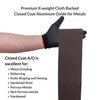 Red Label Abrasives 4 X 36 Inch 220 Grit Aluminum Oxide Premium Quality Metal Sanding Belts, 3 Pack