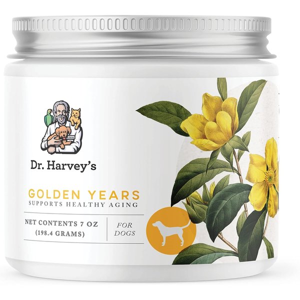 Dr. Harvey's Golden Years Geriatric Herbal Supplement for Senior Dogs, 7 Oz