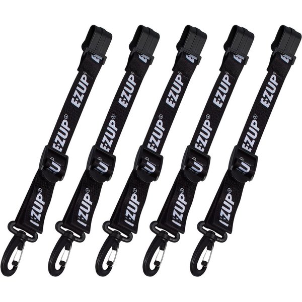E-Z UP EZCP5PK, Set of 5, Black Canopy Hanging Clips, 5-pck